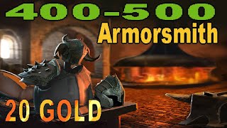 GW2 400500 ARMORSMITH GUIDE 2023  Guild wars 2 FAST guide to the point [upl. by Lanae]