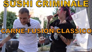 Sushi criminale CARNE BRASILIANO e CLASSICO [upl. by Enyledam121]