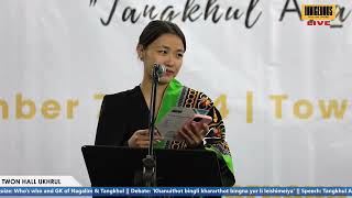 II InterSchool Literary Meet  November 7 2024  Town Hall Ukhrul [upl. by Llemaj]