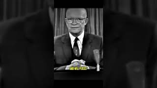 President Eisenhower’s Famous Warning About The Military Industrial Complex [upl. by Oemac639]