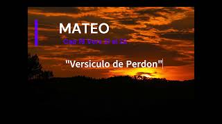 MATEO 18 2122 ‐ quot Versiculo de Perdonquot [upl. by Richie]