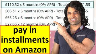 How to pay in installments on Amazon without Credit Check [upl. by Jestude]