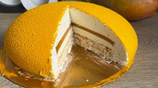 ENTREMET MANGUE COCO 🥭 🥥 [upl. by Sholley]