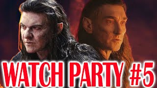 Watch Party GLI ANELLI DEL POTERE St 2 Ep 5 [upl. by Blithe]