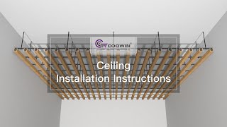 COOWIN® Ceiling Installation Instructions [upl. by Eliezer]