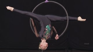 🥇Romana Ronja Ptáčková  CPAS24  AERIAL HOOP SENIOR WOMAN 18 Competitive [upl. by Aisyle405]