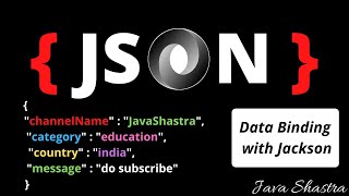 json data binding with jackson api [upl. by Bui]