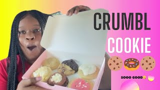 CRUMBL COOKIE REVIEW June 38😱🤯 PINK DONUT BROOKIE amp MORE [upl. by Neenahs]