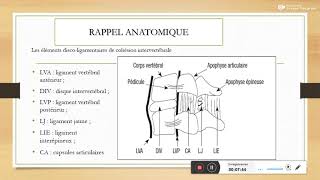 Traumatismes vertebro médullaires Dr DAOUD [upl. by Eihctir116]