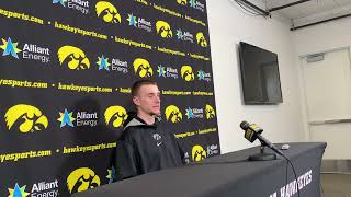 Brock Harding talks return to Moline for Iowa vs Washington State game [upl. by Adamis]