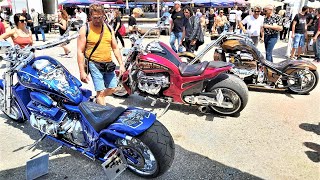 Giant Custom Bikes at Biker Fest Lignano 2022 Italy [upl. by Naryt19]