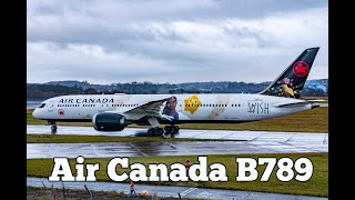 Air Canada B789 Dreamliner in quotDisney Wishquot livery [upl. by Stichter95]