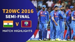 Highlights India vs West indies T20 World Cup 2016 Semi Final [upl. by Nafri]