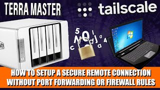 Installing Tailscale on your Terramaster NAS Guide [upl. by Einej]