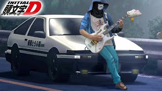 Initial D  Gas Gas Gas  MANUEL Guitar Cover  Do you like my car [upl. by Eintruoc]