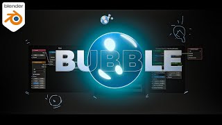 Bubble Anime Material In Blender  Blender Anime Tutorial [upl. by Abebi]