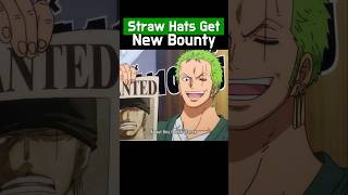 🔥Straw Hat Crew Recieve New Bounty One Piece [upl. by Primalia814]