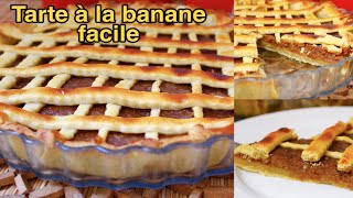 Délicieuse Tarte à la banane très facile à faire la meilleur façon dutiliser vos bananes trop mûres [upl. by Ile]