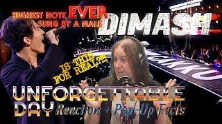 Ep 64 Dimash  Unforgettable Day The Gakku Concert  Reaction  PopUp Facts [upl. by Aeli144]