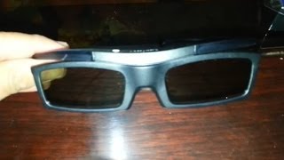 Samsung 3D Active Glasses SSG 5100GB Unboxing [upl. by Hagerman]