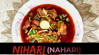 Nalli Nihari With Readymade Masala Nahari recipe Delhi Style Nahari Crafty kitchen tales [upl. by Aivataj]