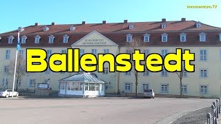 HARZ  Ballenstedt🦦🦦Harz🏰🏛🏰🌄Wiege Anhalts SehenswürdigkeitenUrlaub im Harz🌲🎄Video🌄Videoreiseführer [upl. by Naeerb]