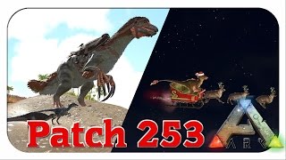 Lets Play ARK Deutsch  Patch 253 ARK WINTER WONDERLAND 5 NEUE DINOS RAPTOR KLAUS [upl. by Nahsrad]