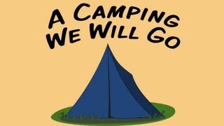 A Camping We Will Go  movement song for children [upl. by Mazlack]