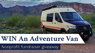 Donate to WIN a Beast MODE by Storyteller Overland  Full Adventure Van Tour  Nonprofit Fundraiser [upl. by Ennaitak]