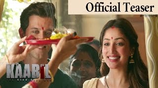 Kaabil Official Teaser  Hrithik Roshan  Yami Gautam  TFC [upl. by Hareehat]