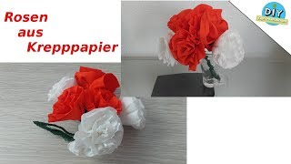 Rosen aus Krepppapier [upl. by Durning570]