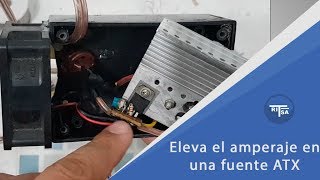 Tutorial para elevar amperaje fuente ATX [upl. by Batsheva938]