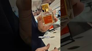 MFK Baccarat Rouge 540 Fragrance Testfragrance fragrancereview testing scent mfk parfum fyp [upl. by Rodmur]