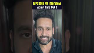 RRB PO Interview Call Letter 2024 Released [upl. by Leandra]