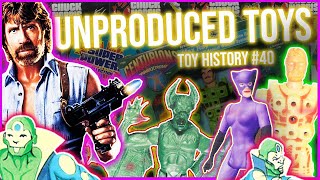 Unproduced Kenner Toys  Super Powers Centurions Chuck Norris Karate Kommandos  TOY HISTORY 40 [upl. by Adnavoj]