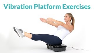 Full Workout Using Lifepro Vibration Platform [upl. by Cameron]