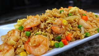 How to Make Shrimp Fried Rice EASY Chinese Fried Rice Recipe Better Than Take Out [upl. by Enyledam]