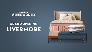 Mancinis Sleepworld Livermore Grand Opening Enter To Win A Stearns and Foster Mattress Set [upl. by Sillert]