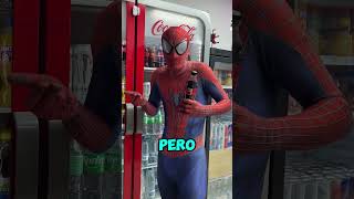 SPIDERMAN SALE a la CALLE para AYUDAR a las PERSONAS [upl. by Ocinom]