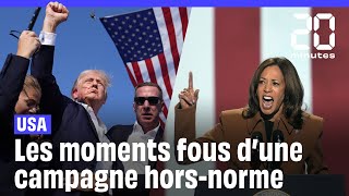 Présidentielle américaine  Flashback sur les moments les plus fous dune campagne horsnorme [upl. by Allred58]