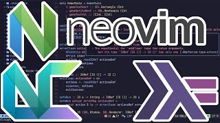 NvChad  Neovim  Haskell  Archlinux [upl. by Trofmoc]