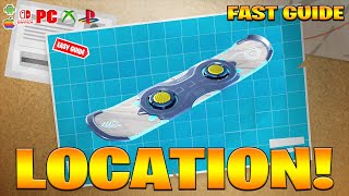 Where To Find the Driftboard NEW Location In Fortnite How To Get the Driftboard New Locations [upl. by Sonnnie]