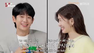 VIETSUB NETFLIX ASMR DND INTERVIEW  JUNG HAE IN amp JUNG SO MIN 🙊🎙 [upl. by Nonnah]