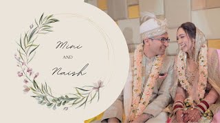 Mini amp Naish  The Wedding Highlight  2023  Mumbai [upl. by Aelat]