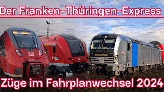 Die neuen Züge am FTX im Fahrplanwechsel 2024  Alex Eisenbahn Träume [upl. by Andri474]