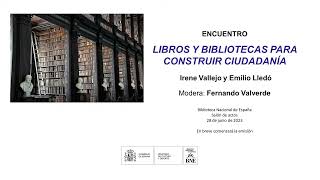 Encuentro quotLibros y bibliotecas para construir ciudadaníaquot [upl. by Reivad]