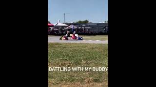 Battling with my buddy was a crazy race [upl. by Johnathan]