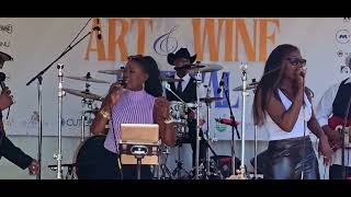 About Damn Time Medley covered by Dee Coco amp Mixx Co 53rd Millbrae Art and Wine Festival 912024 [upl. by Retsevlys625]