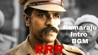 RRR Ramcharan Entry BGM  RRR Mass BGM  RRR Ringtone  RRR police station Fight  Ft Ramcharan [upl. by Delaney]