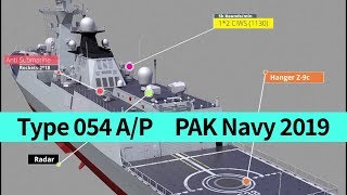 Pakistan Navy Type 54 AP Frigates 2019  Pak Navy New Frigates Type 054AP 2019 [upl. by Leasi]